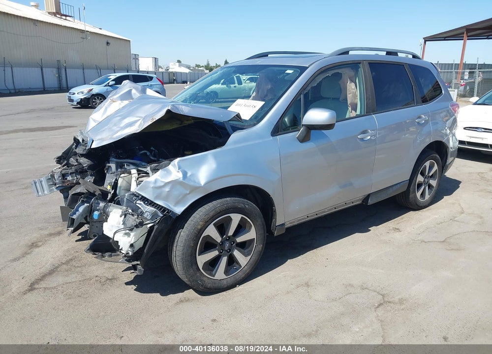 2017 SUBARU FORESTER 2.5I PREMIUM VIN: JF2SJAEC2HH561880