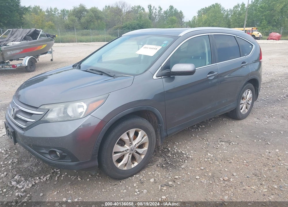 2012 HONDA CR-V EX-L VIN: 2HKRM4H78CH631543