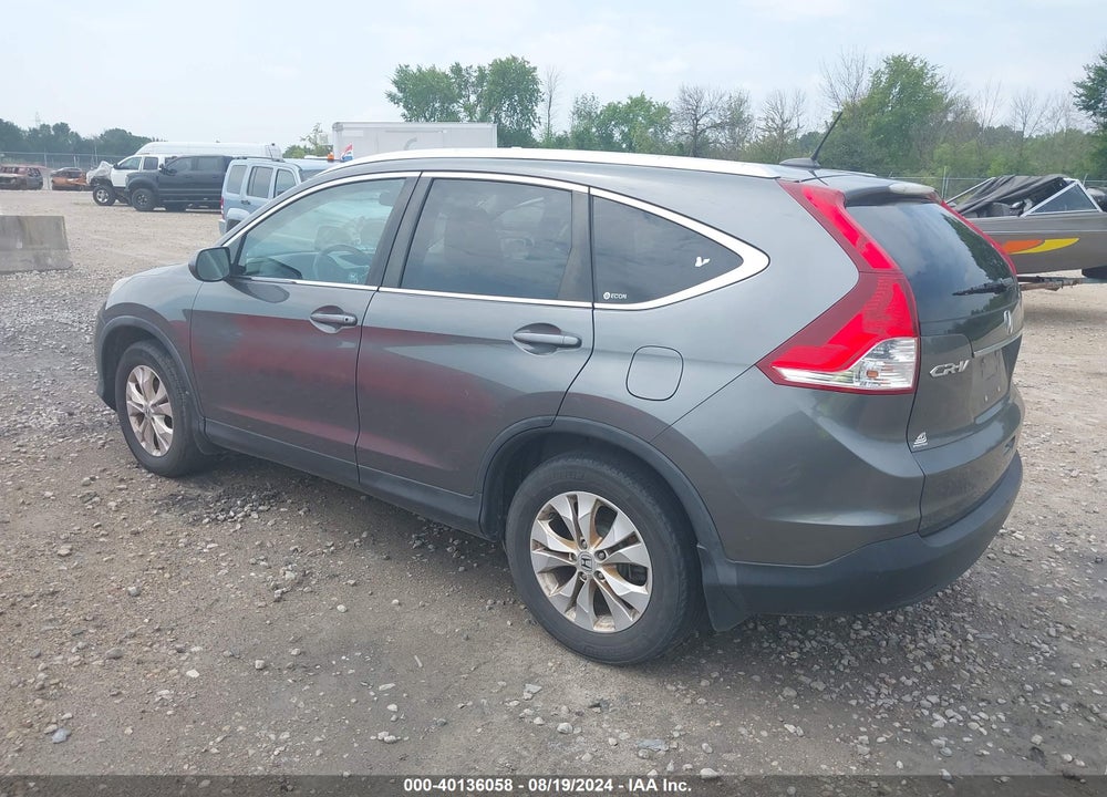2012 HONDA CR-V EX-L VIN: 2HKRM4H78CH631543