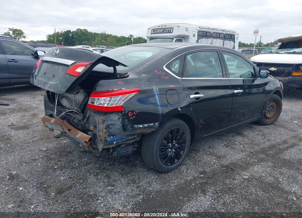 2015 NISSAN SENTRA S VIN: 3N1AB7AP2FY228537