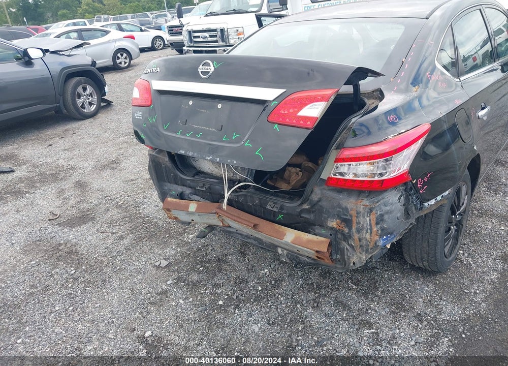 2015 NISSAN SENTRA S VIN: 3N1AB7AP2FY228537