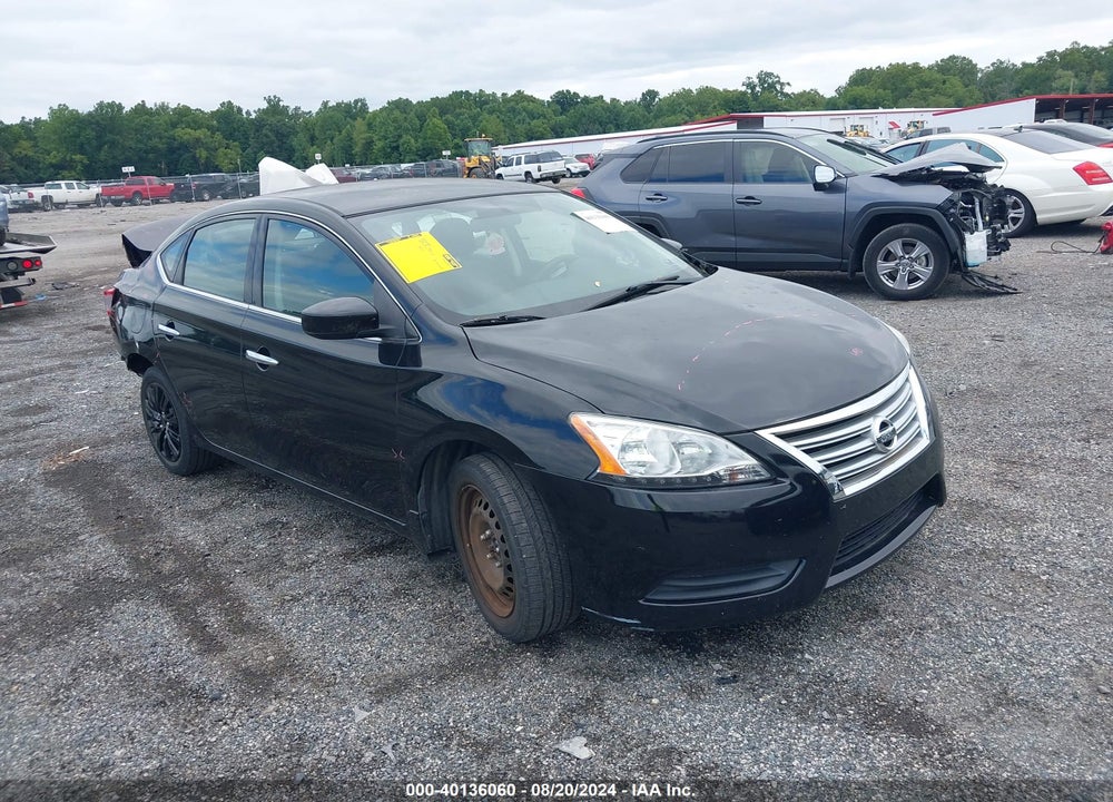 2015 NISSAN SENTRA S VIN: 3N1AB7AP2FY228537