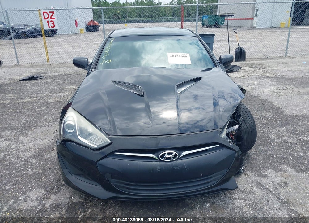 2013 HYUNDAI GENESIS 2.0T VIN: KMHHT6KD1DU108828