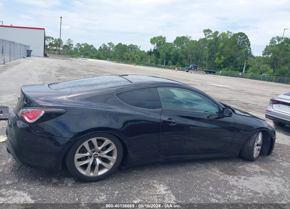 2013 HYUNDAI GENESIS 2.0T VIN: KMHHT6KD1DU108828