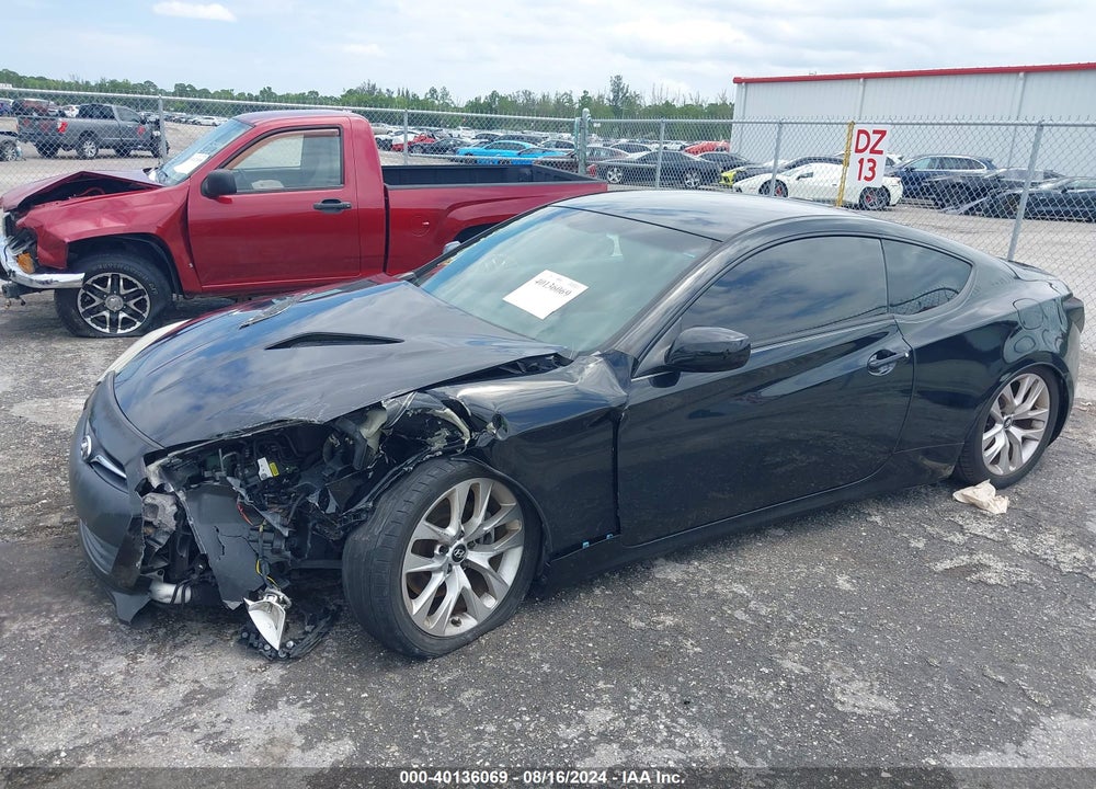 2013 HYUNDAI GENESIS 2.0T VIN: KMHHT6KD1DU108828