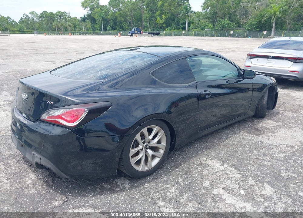 2013 HYUNDAI GENESIS 2.0T VIN: KMHHT6KD1DU108828