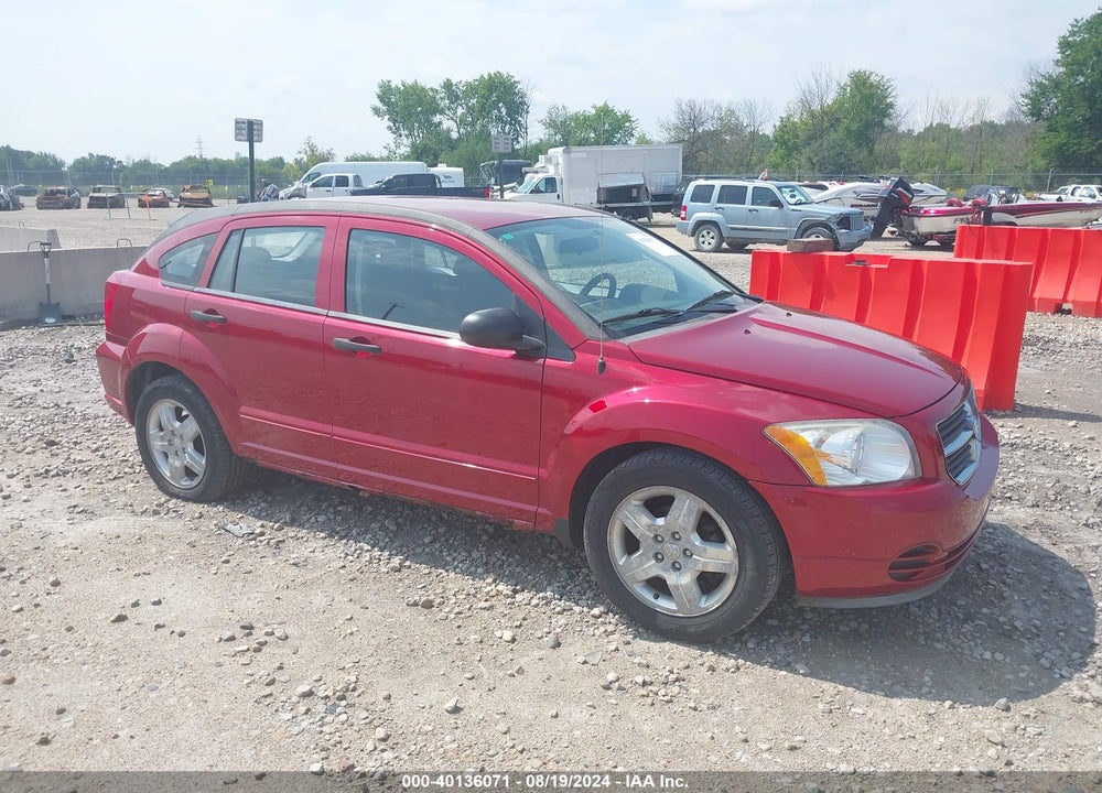 2007 DODGE CALIBER SXT VIN: 1B3HB48B97D296652