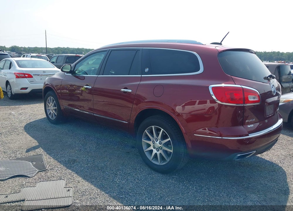 2017 BUICK ENCLAVE LEATHER VIN: 5GAKRBKD1HJ221723