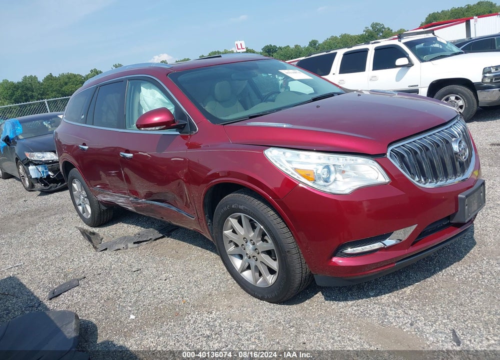 2017 BUICK ENCLAVE LEATHER VIN: 5GAKRBKD1HJ221723