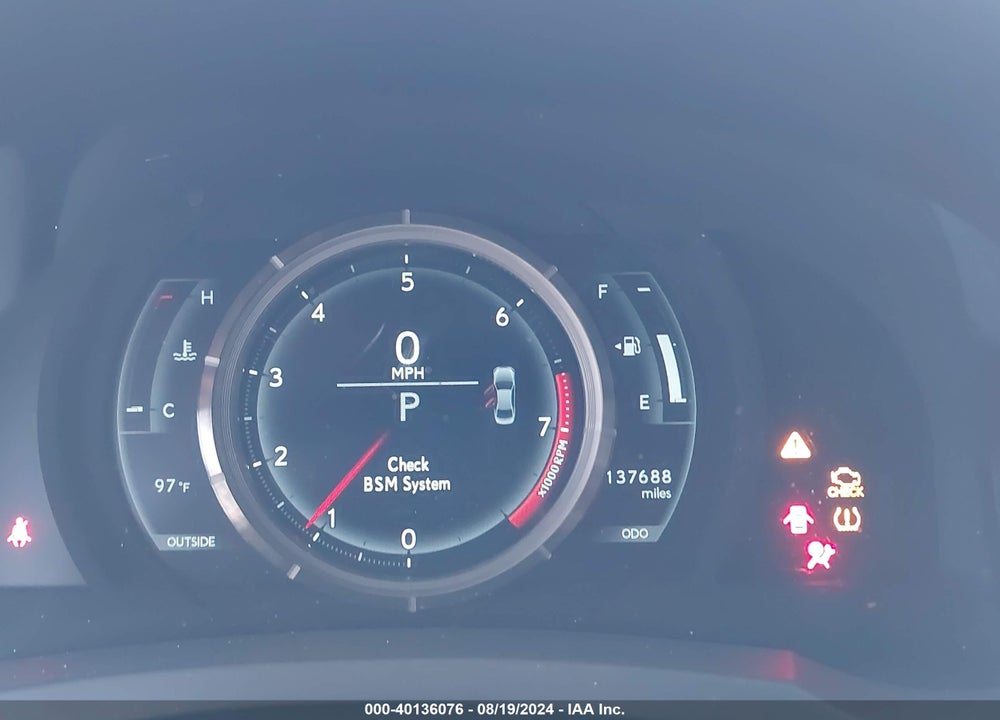 2015 LEXUS IS 250 VIN: JTHBF1D2XF5062718