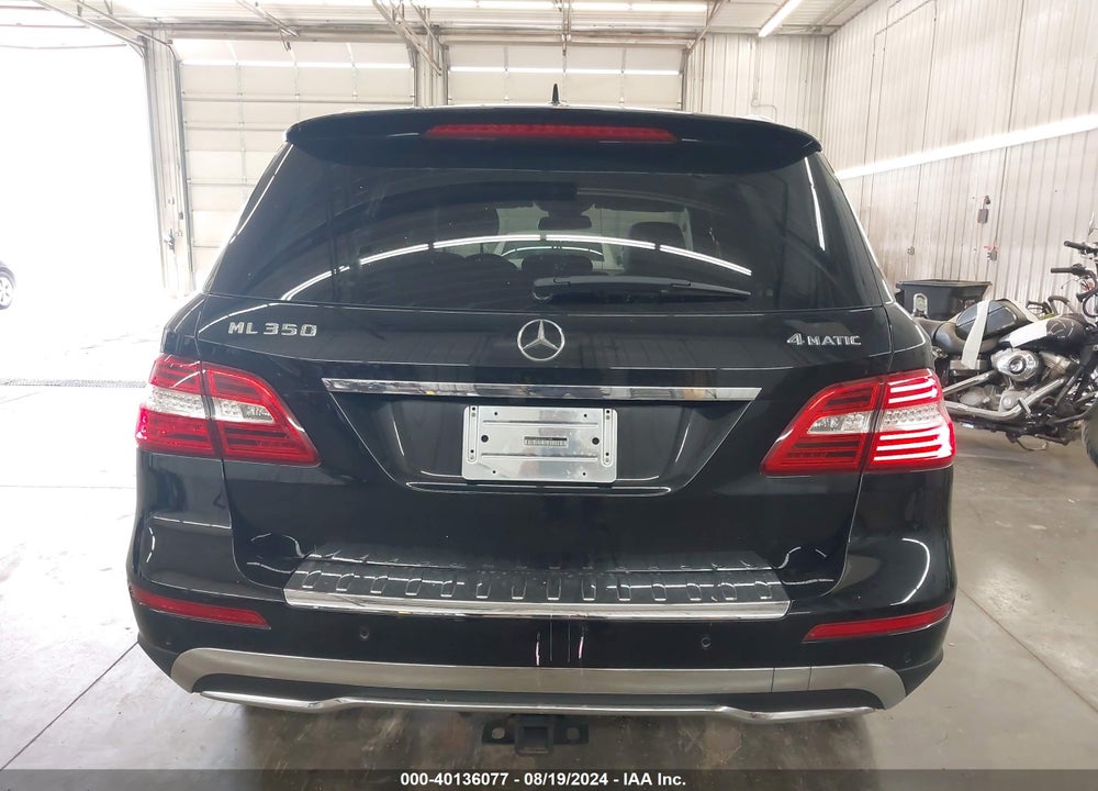 2013 MERCEDES-BENZ ML 350 4MATIC VIN: 4JGDA5HB6DA207134