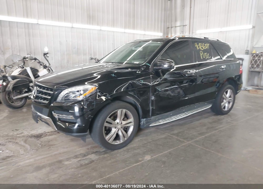 2013 MERCEDES-BENZ ML 350 4MATIC VIN: 4JGDA5HB6DA207134