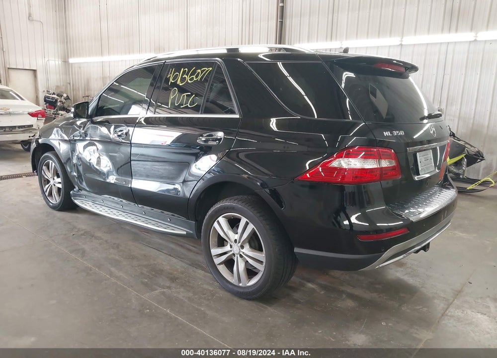 2013 MERCEDES-BENZ ML 350 4MATIC VIN: 4JGDA5HB6DA207134
