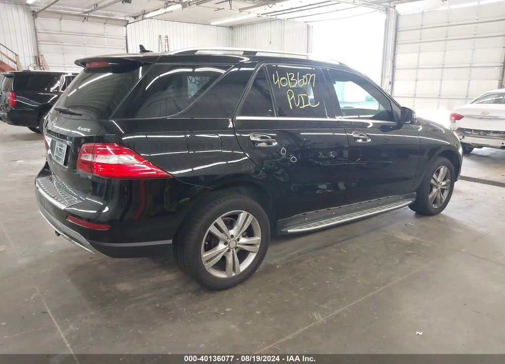 2013 MERCEDES-BENZ ML 350 4MATIC VIN: 4JGDA5HB6DA207134