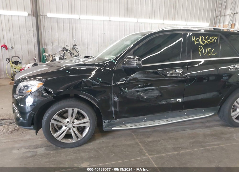 2013 MERCEDES-BENZ ML 350 4MATIC VIN: 4JGDA5HB6DA207134