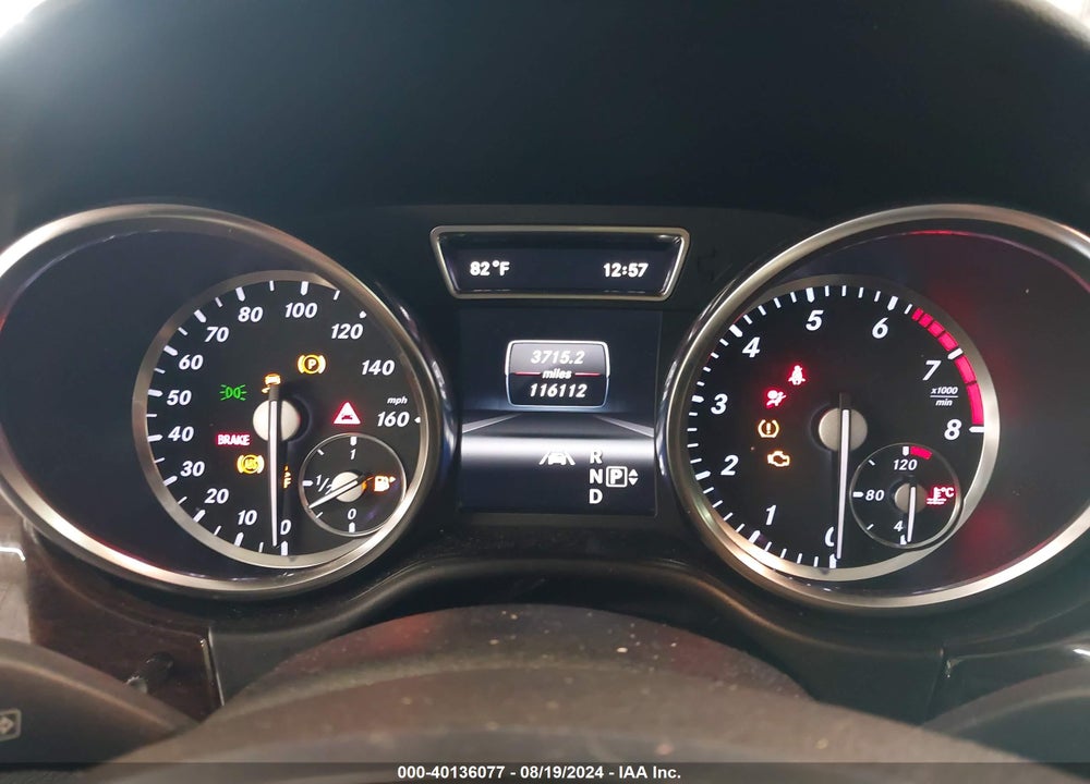 2013 MERCEDES-BENZ ML 350 4MATIC VIN: 4JGDA5HB6DA207134