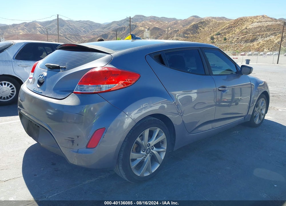 2016 HYUNDAI VELOSTER VIN: KMHTC6AD5GU287391