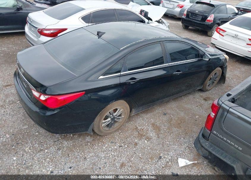 2013 HYUNDAI SONATA VIN: 5NPEB4AC1DH623085