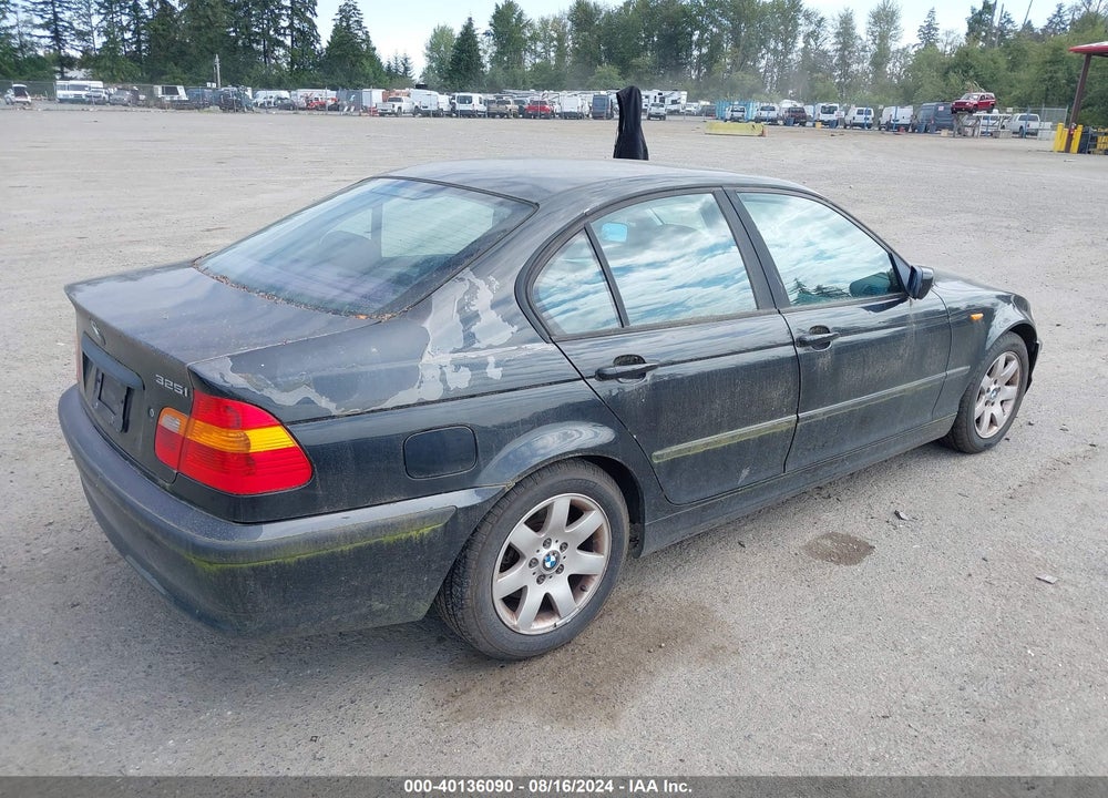 2002 BMW 325I VIN: WBAET37442NJ19695