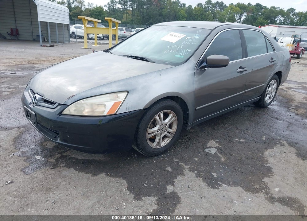 2007 HONDA ACCORD 2.4 EX VIN: 1HGCM567X7A053622