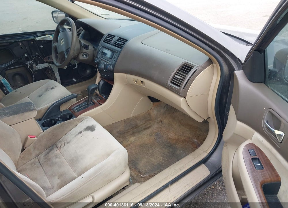 2007 HONDA ACCORD 2.4 EX VIN: 1HGCM567X7A053622