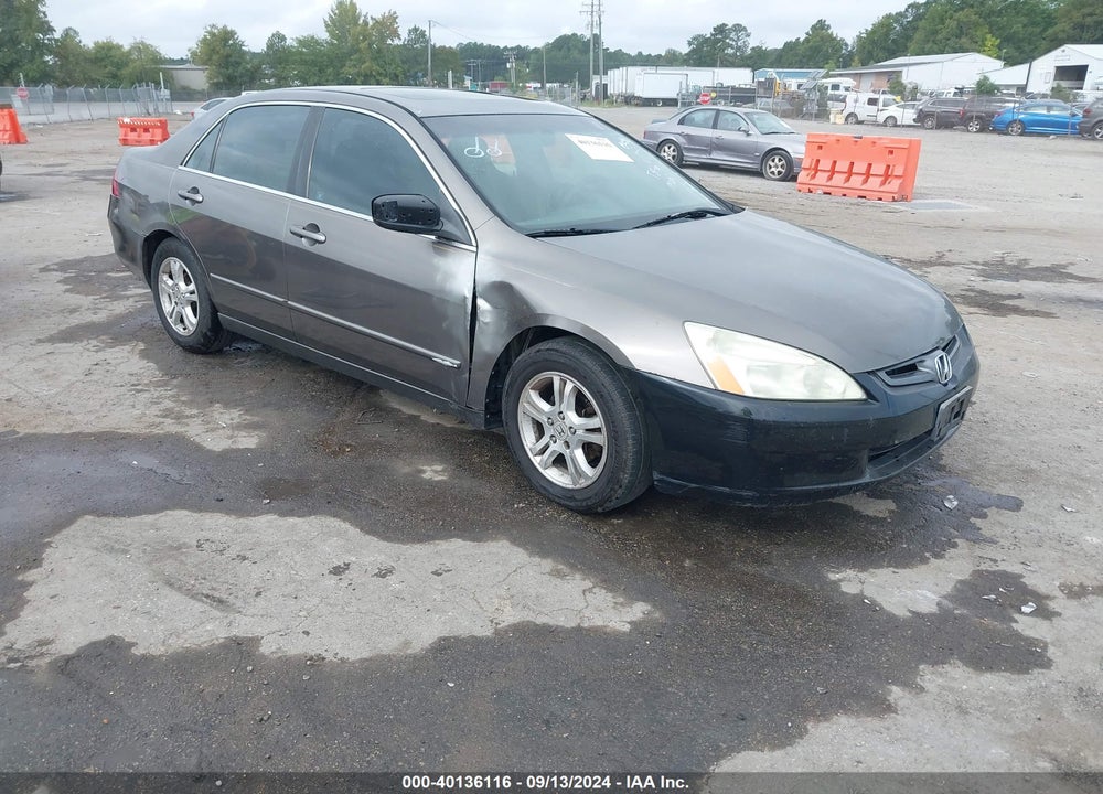 2007 HONDA ACCORD 2.4 EX VIN: 1HGCM567X7A053622