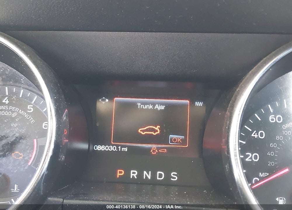 2015 FORD MUSTANG V6 VIN: 1FA6P8AM3F5326396
