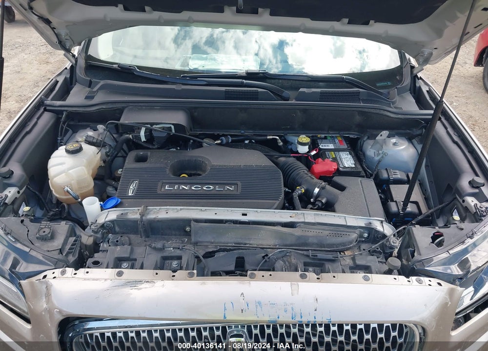 2019 LINCOLN NAUTILUS RESERVE VIN: 2LMPJ8L94KBL32139