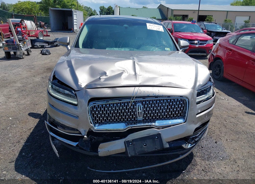 2019 LINCOLN NAUTILUS RESERVE VIN: 2LMPJ8L94KBL32139