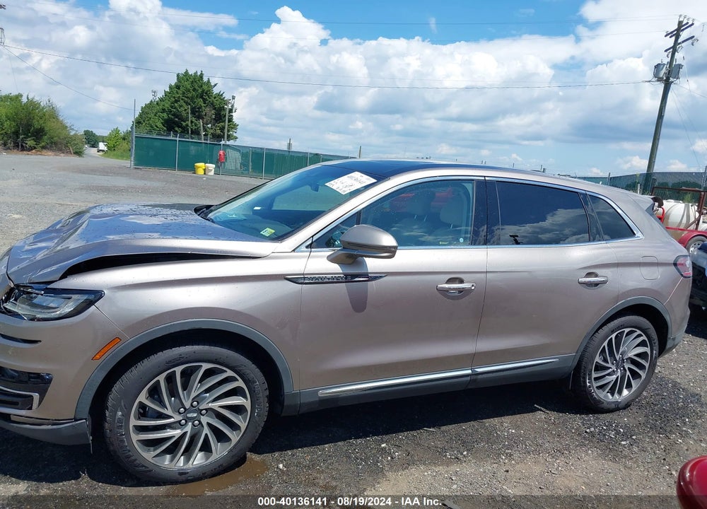 2019 LINCOLN NAUTILUS RESERVE VIN: 2LMPJ8L94KBL32139