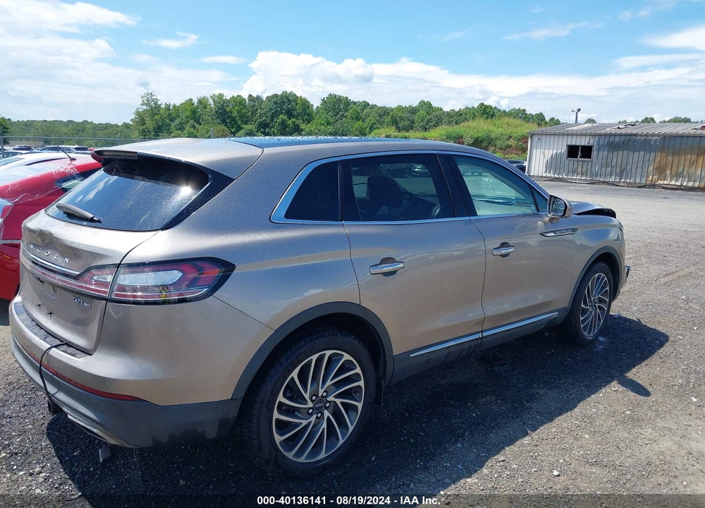 2019 LINCOLN NAUTILUS RESERVE VIN: 2LMPJ8L94KBL32139