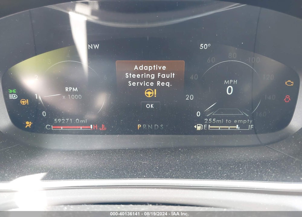 2019 LINCOLN NAUTILUS RESERVE VIN: 2LMPJ8L94KBL32139