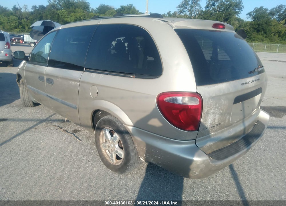 2005 DODGE GRAND CARAVAN SE VIN: 1D4GP24R05B313840