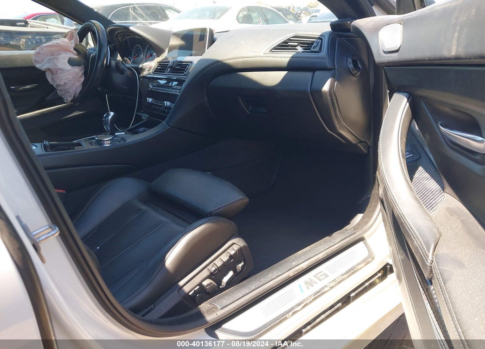 2016 BMW M6 GRAN COUPE VIN: WBS6E9C59GG437108