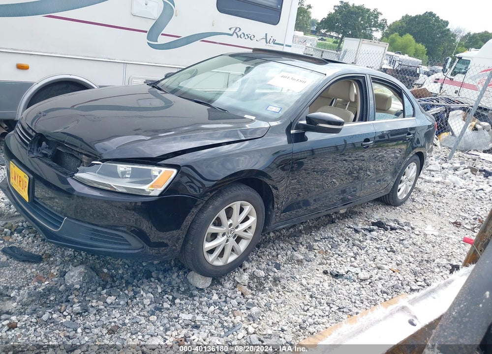 2014 VOLKSWAGEN JETTA 1.8T SE VIN: 3VWD17AJ4EM373283