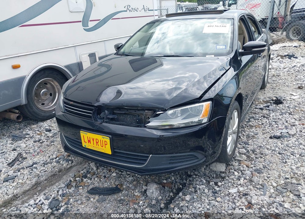 2014 VOLKSWAGEN JETTA 1.8T SE VIN: 3VWD17AJ4EM373283