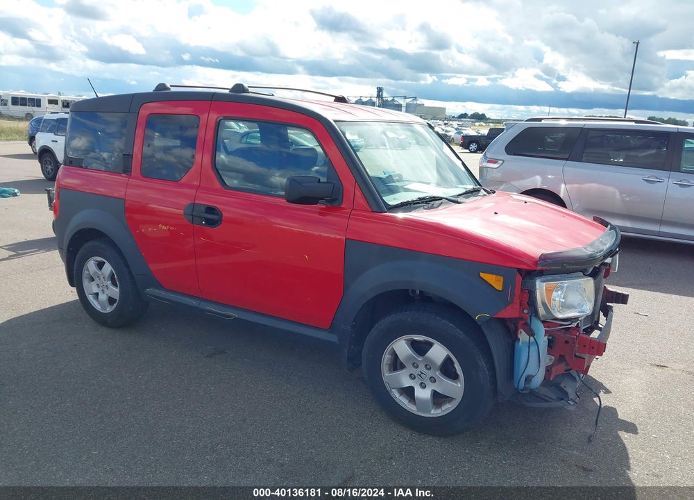 2005 HONDA ELEMENT EX VIN: 5J6YH28675L000156