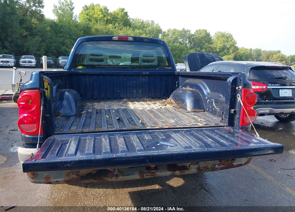 2005 DODGE DAKOTA ST VIN: 1D7HW28N05S219362