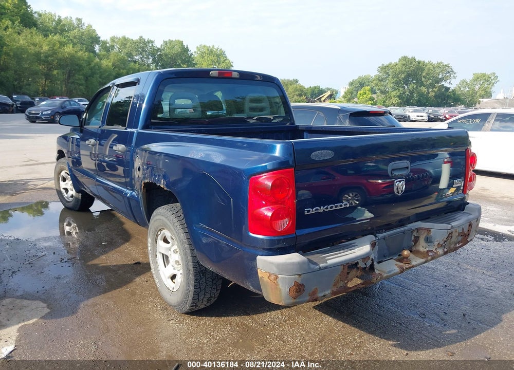 2005 DODGE DAKOTA ST VIN: 1D7HW28N05S219362