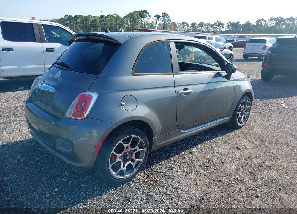 2012 FIAT 500 SPORT VIN: 3C3CFFBR1CT127023