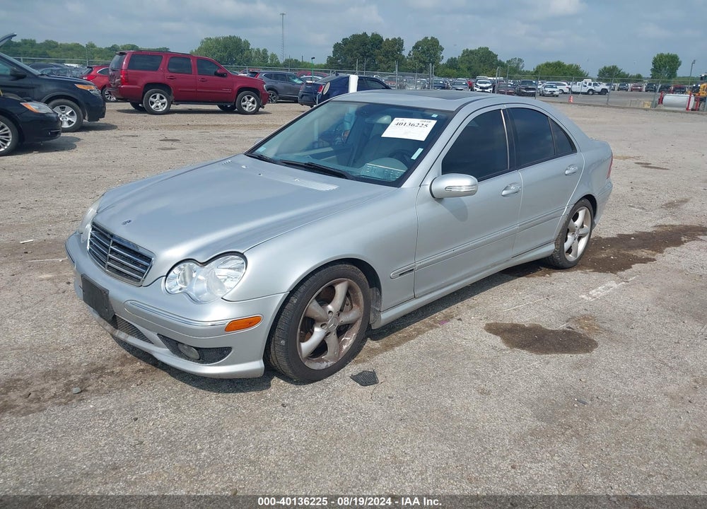 2006 MERCEDES-BENZ C 230 SPORT VIN: WDBRF52H16F768564
