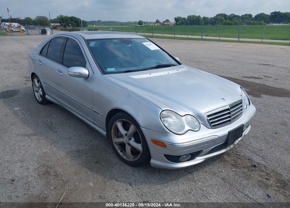 2006 MERCEDES-BENZ C 230 SPORT VIN: WDBRF52H16F768564