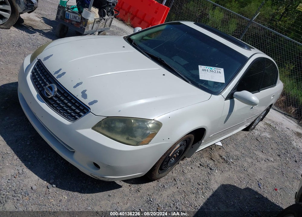 2005 NISSAN ALTIMA 2.5 S VIN: 1N4AL11D55C135277