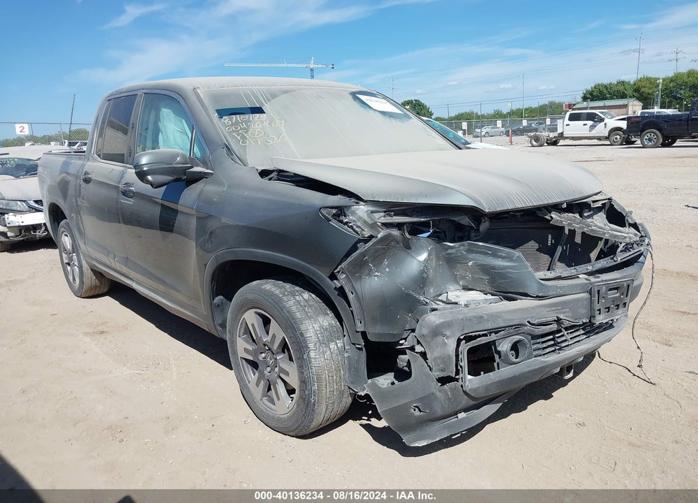 2017 HONDA RIDGELINE RTL-T VIN: 5FPYK3F62HB017526