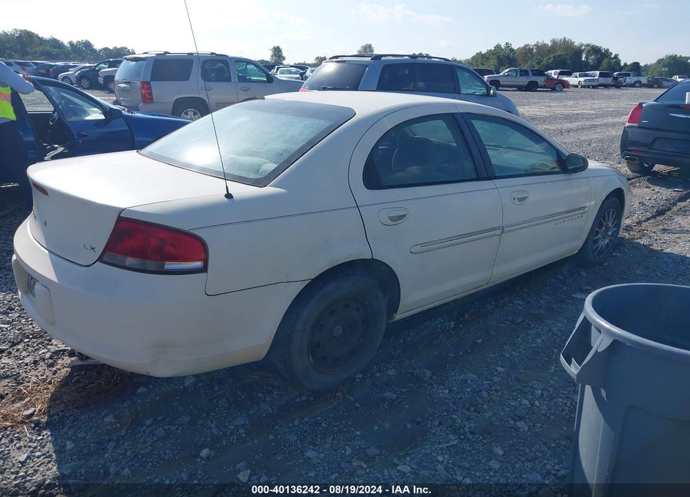2001 CHRYSLER SEBRING LX VIN: 1C3EL46X81N591731