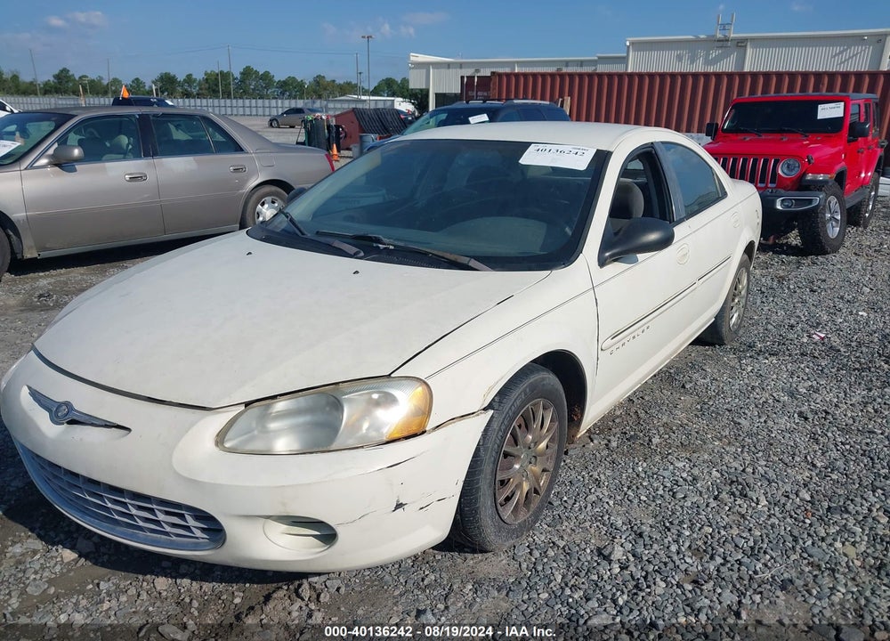 2001 CHRYSLER SEBRING LX VIN: 1C3EL46X81N591731