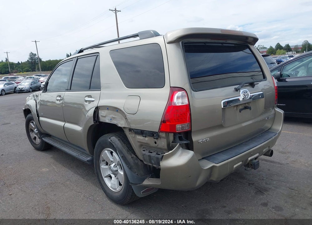 2006 TOYOTA 4RUNNER SR5 V6 VIN: JTEZU14R960080820