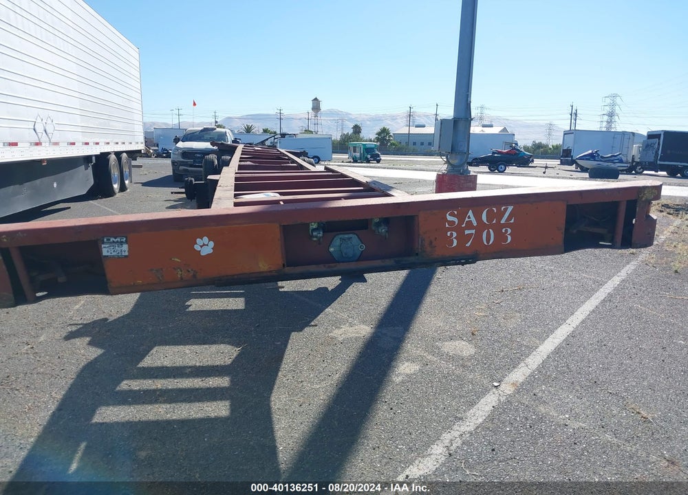 1993 STRICK FLATBED VIN: 1NNZF4527CM055986