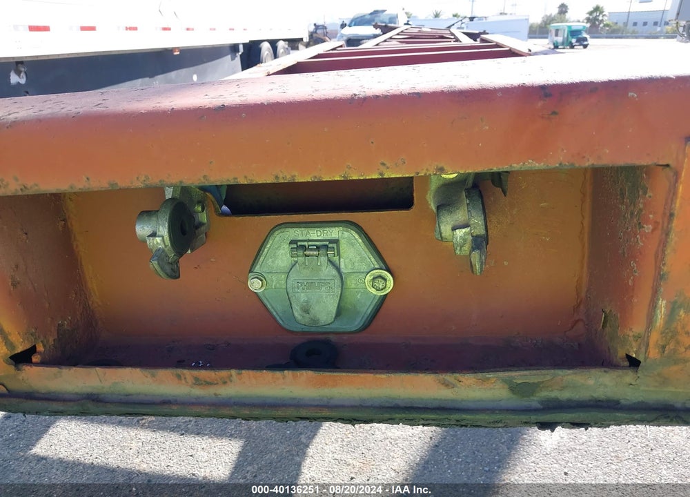 1993 STRICK FLATBED VIN: 1NNZF4527CM055986