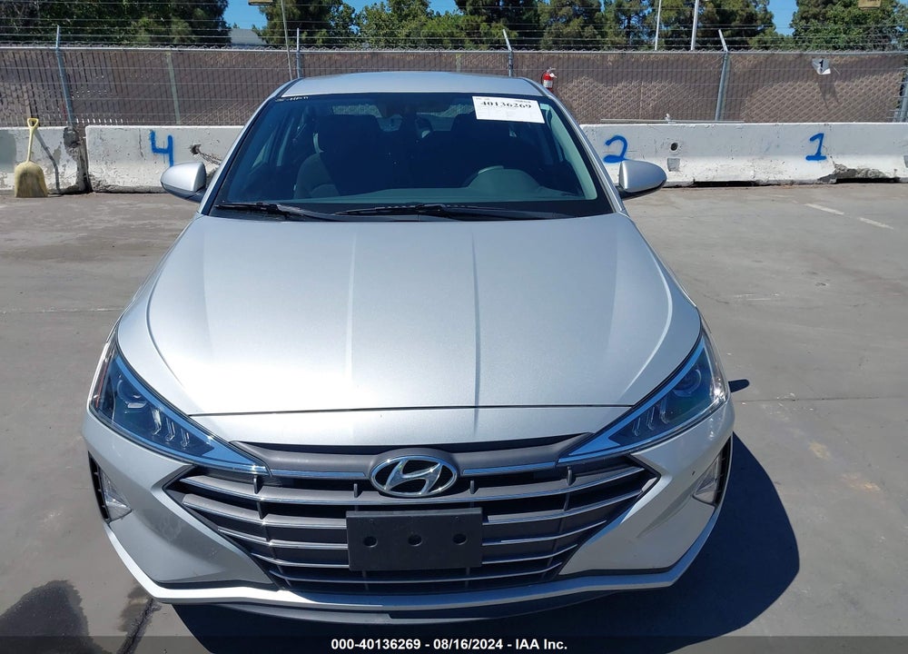 2020 HYUNDAI ELANTRA SEL VIN: 5NPD84LF2LH512254